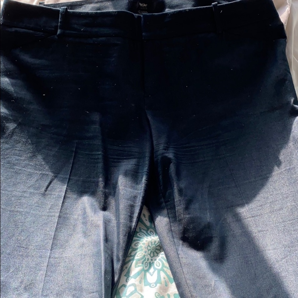 BLUE WIDE LEG BELL BOTTOM